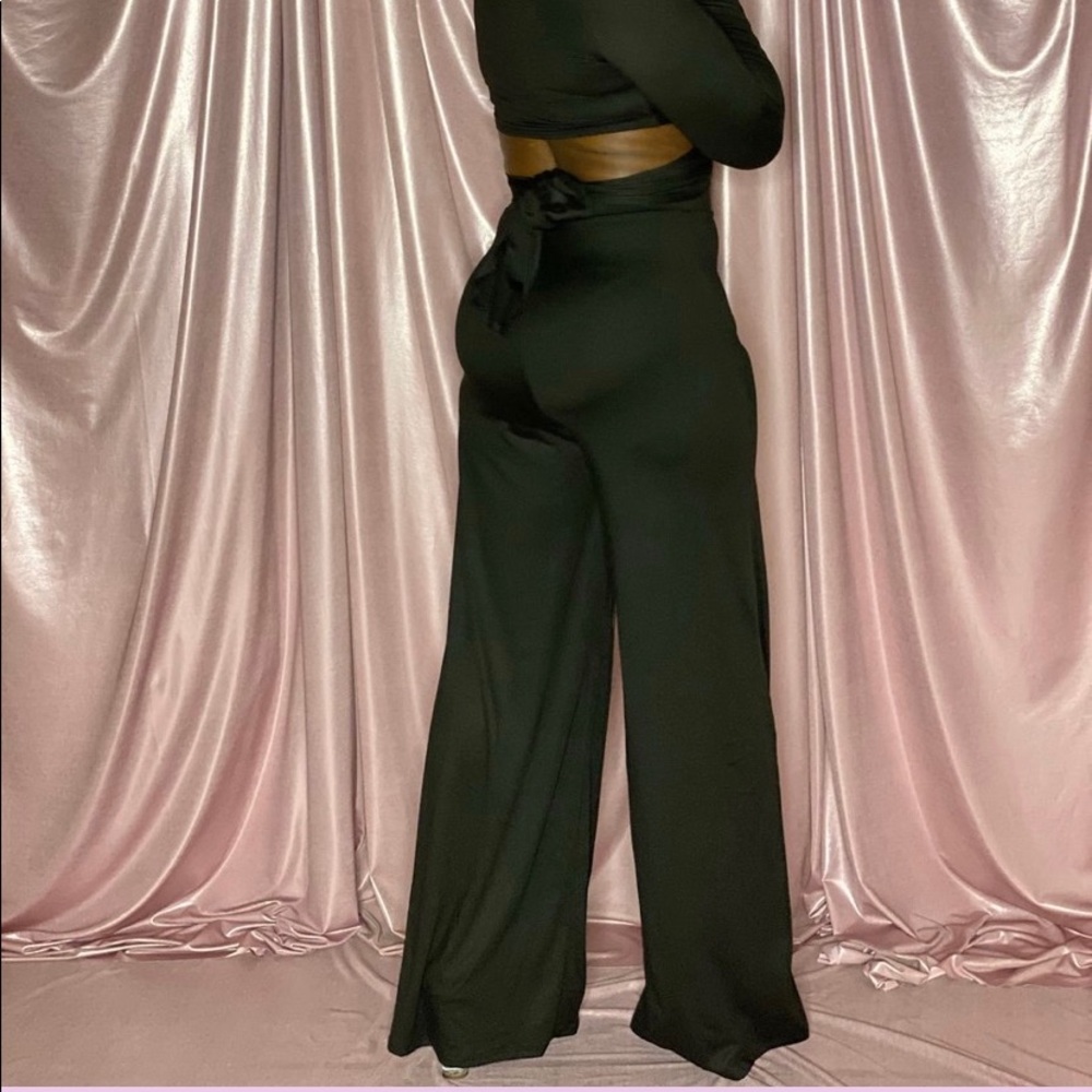 Black Pants Set